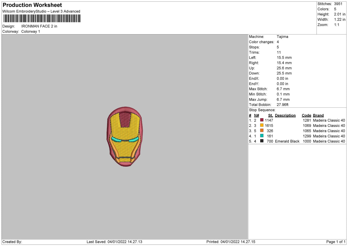 Iron Man Face