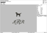 Irrtext Embroidery File 6 sizes
