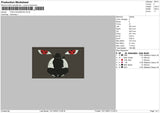 Itachishadow Embroidery File 6 sizes