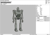Iron and Head Embroidery 2 Files