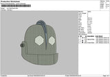 Iron and Head Embroidery 2 Files