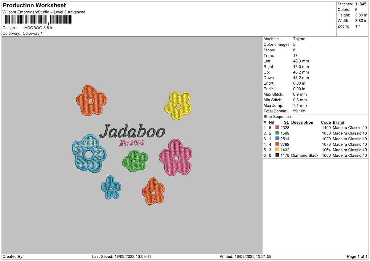 Jadaboo Flower