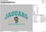 JAGUARS HELLO KITTY Embroidery File 6 size