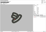 JAPAN LOGO Embroidery DESIGN File