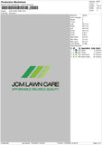 Jcm Embroidery File 6 sizes