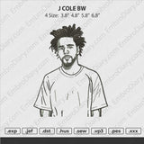 J cole bw