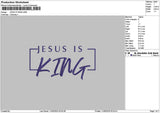 Jesustext 1105a Embroidery File 6 sizes