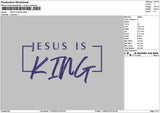 Jesustext 1105a Embroidery File 6 sizes
