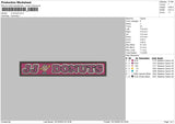 JJ Donuts Embroidery File 6 sizes