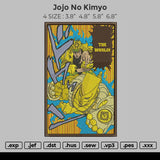 Jojo No Kimyo Embroidery