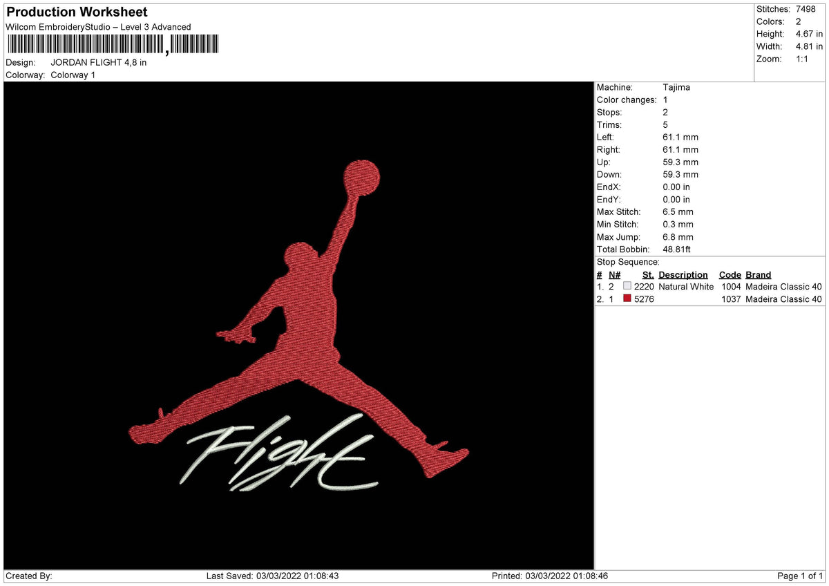 Jordan Flight