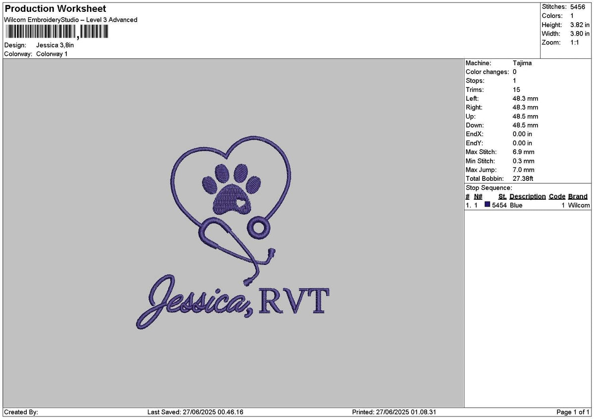 Jessica Raelene Embroidery 2 Files