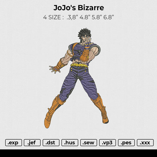JoJo's Bizarre Embroidery