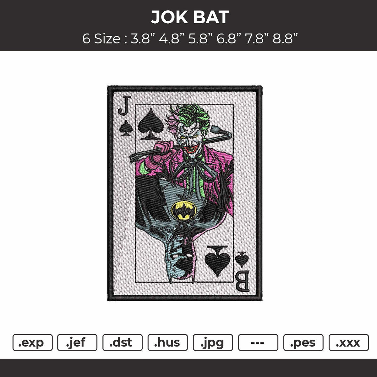 Jok Bat Embroidery