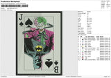 Joker Batman Embroidery