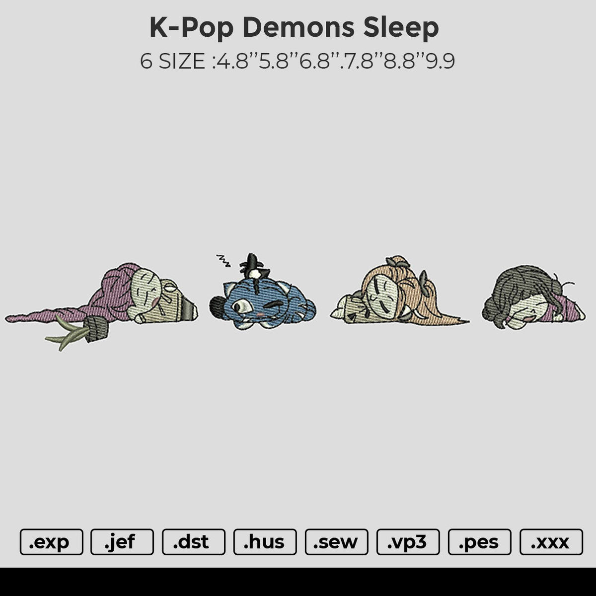 K-pop Demons sleep