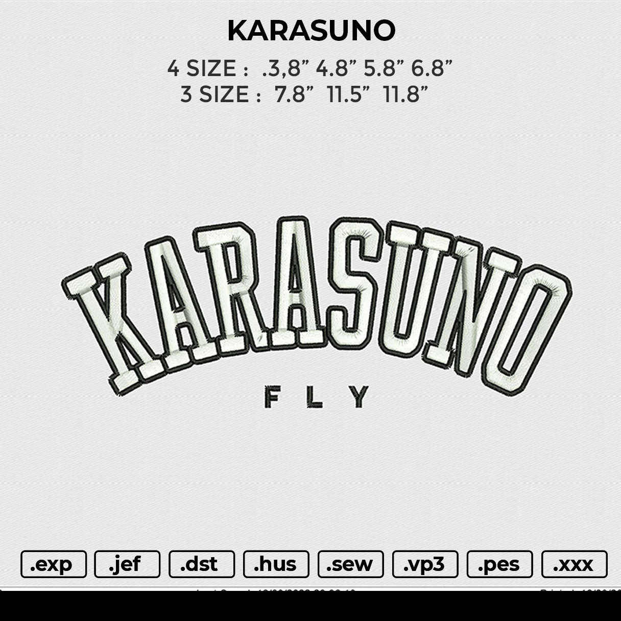 KARASUNO Embroidery