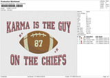 KARMA V2 Embroidery File 6 size