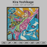 Kira Yoshikage Embroidery