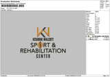 Kn Text V2 Embroidery File 6 sizes