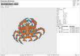 KRAB DEVIL Embroidery
