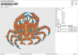 KRAB DEVIL Embroidery