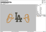 Astronauts 1507 Embroidery File 6 sizes