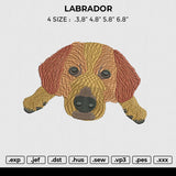 LABRADOR Embroidery