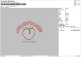 Materialista V2 Embroidery File 6 sizes