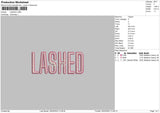 Lashed Embroidery