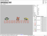 LASHEXOTICS Embroidery