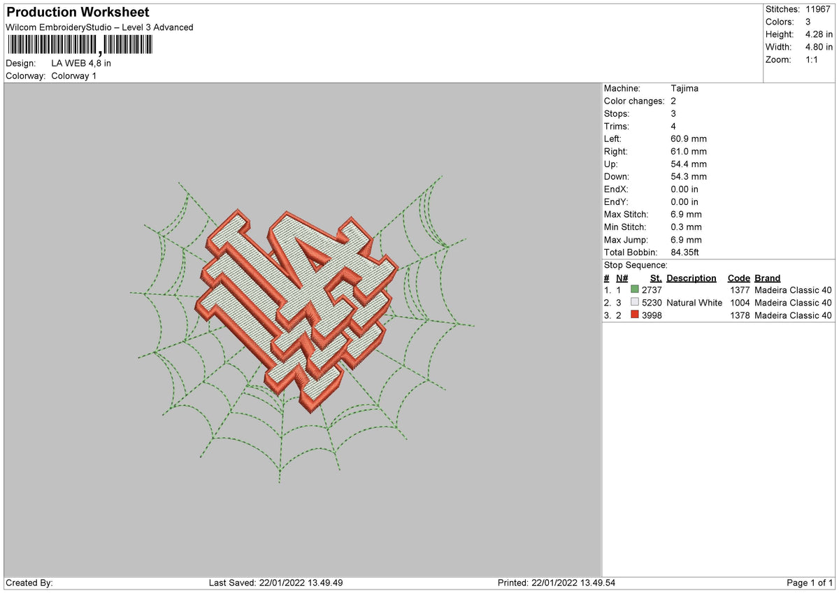 LA Web Embroidery