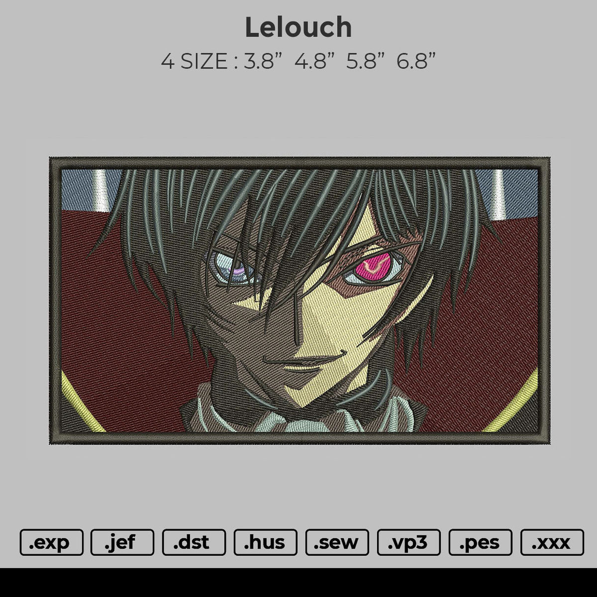 Lelouch Embroidery