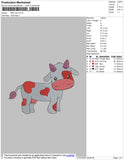 Little cow Embroidery