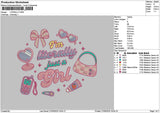 Litterallytext 01 Emboidery File 6 sizes