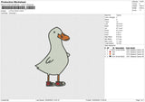 LITTLE DUCK Embroidery File 6 size