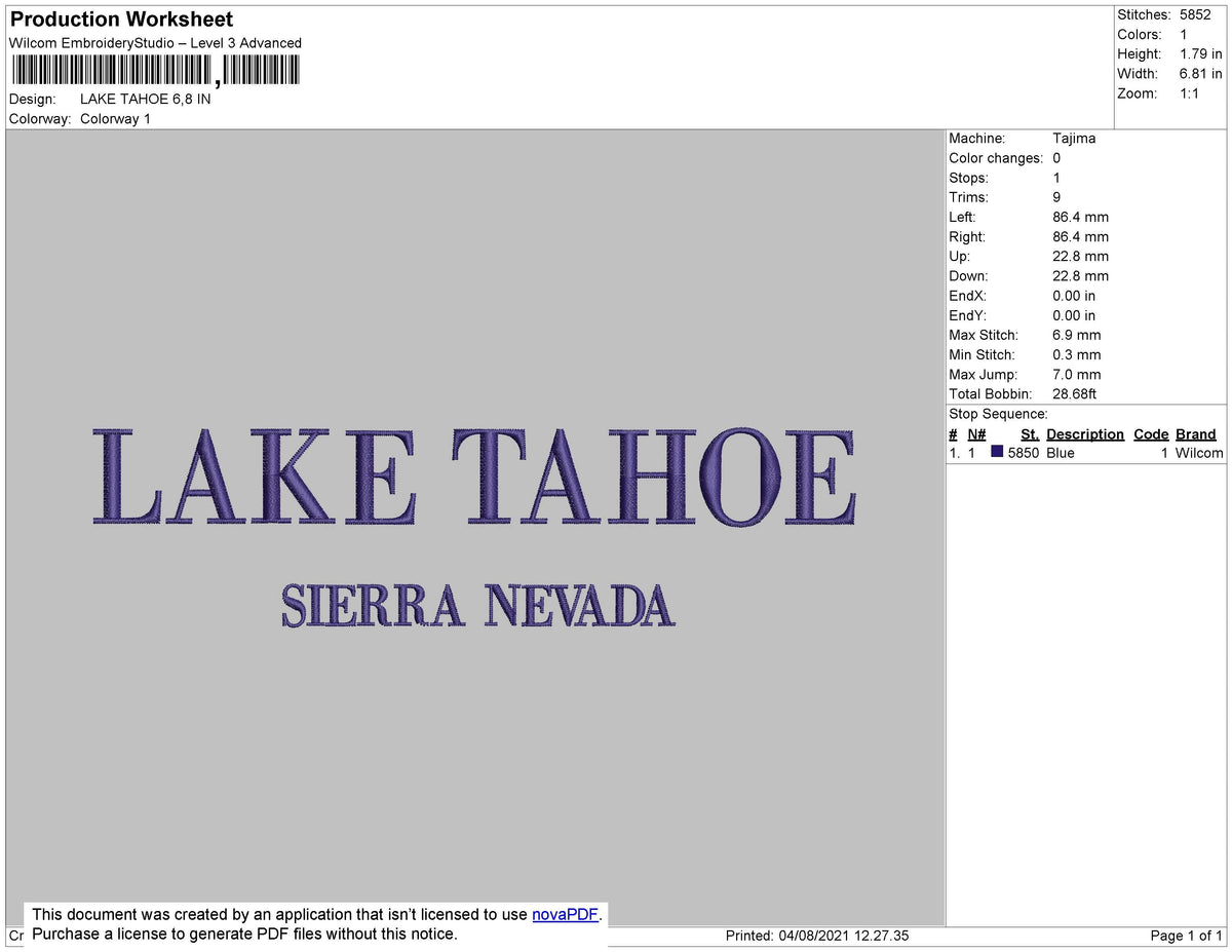 Lake Tahoe