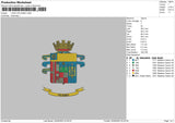 Logo Vis Embroidery File 6 sizes