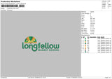 Fellowtext Embroidery File 6 sizes