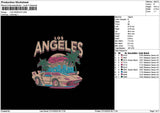 Angelestext 2710 Embroidery File 6 sizes