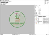 Lovely Embroidery File 6 sizes