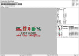 Lovestext 0211 Embroidery File 6 sizes