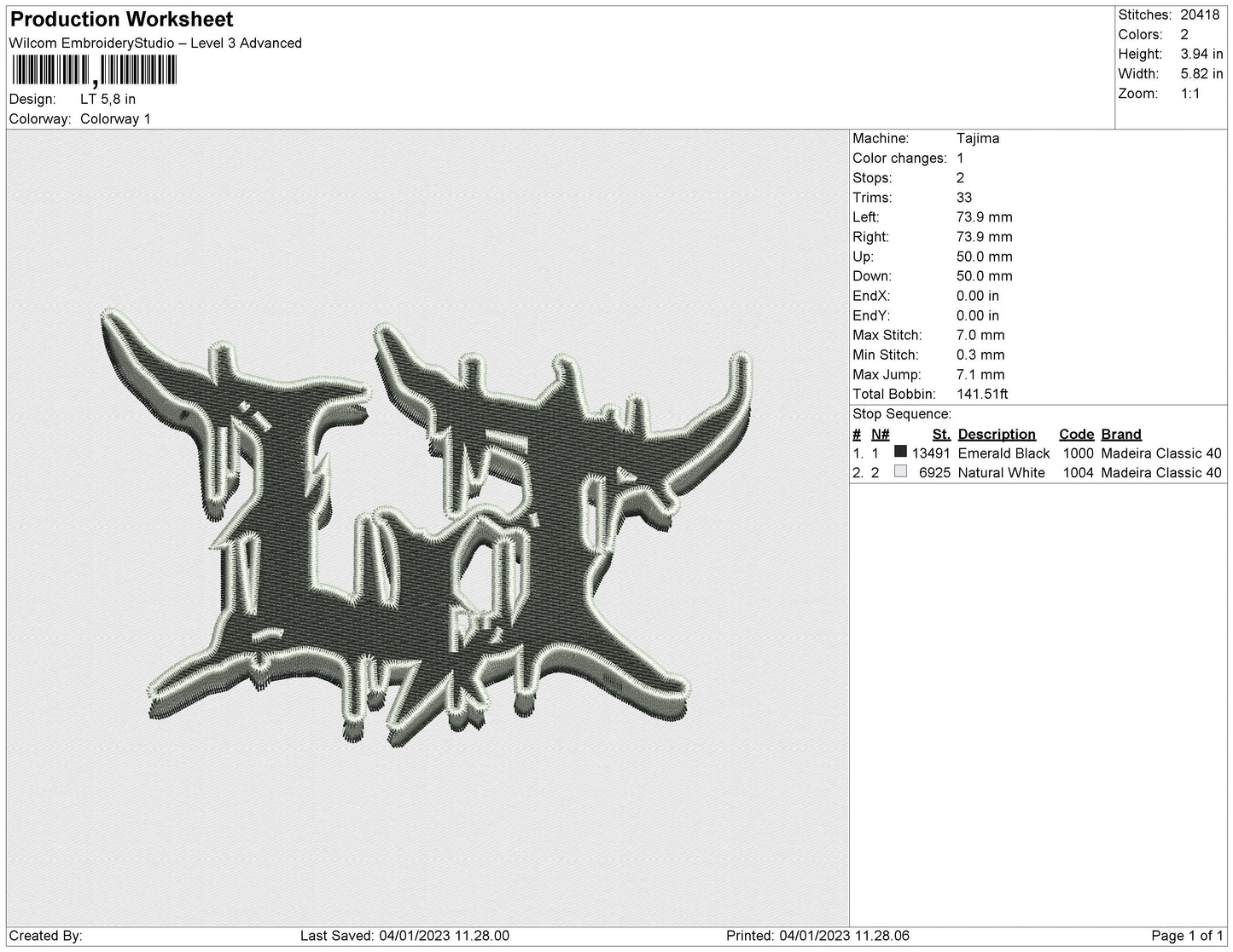 LT Embroidery
