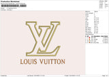 LV Applique Embroidery