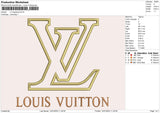 LV Applique Embroidery