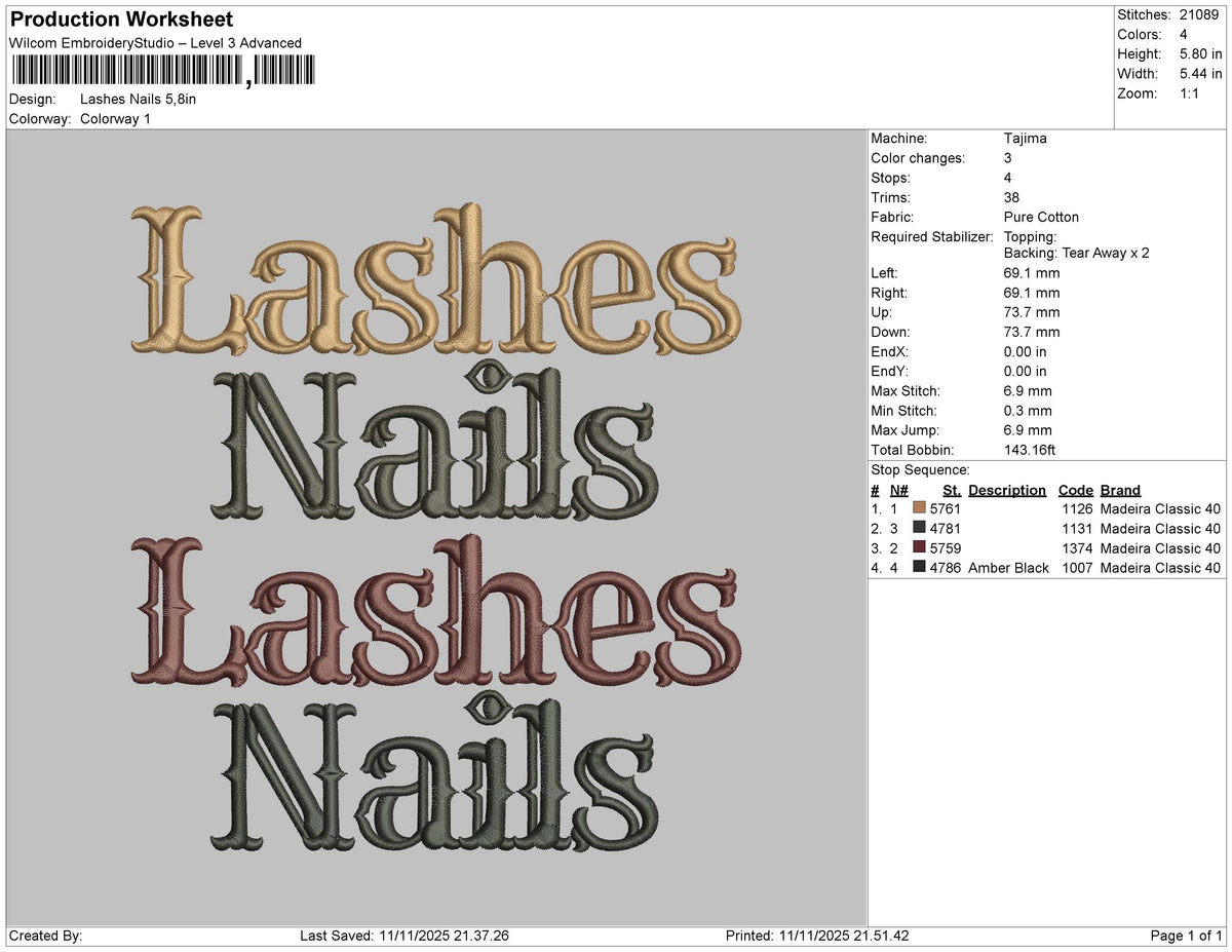 Lashes Nails