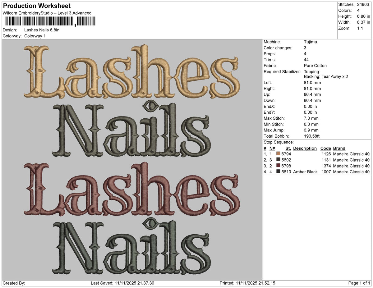 Lashes Nails