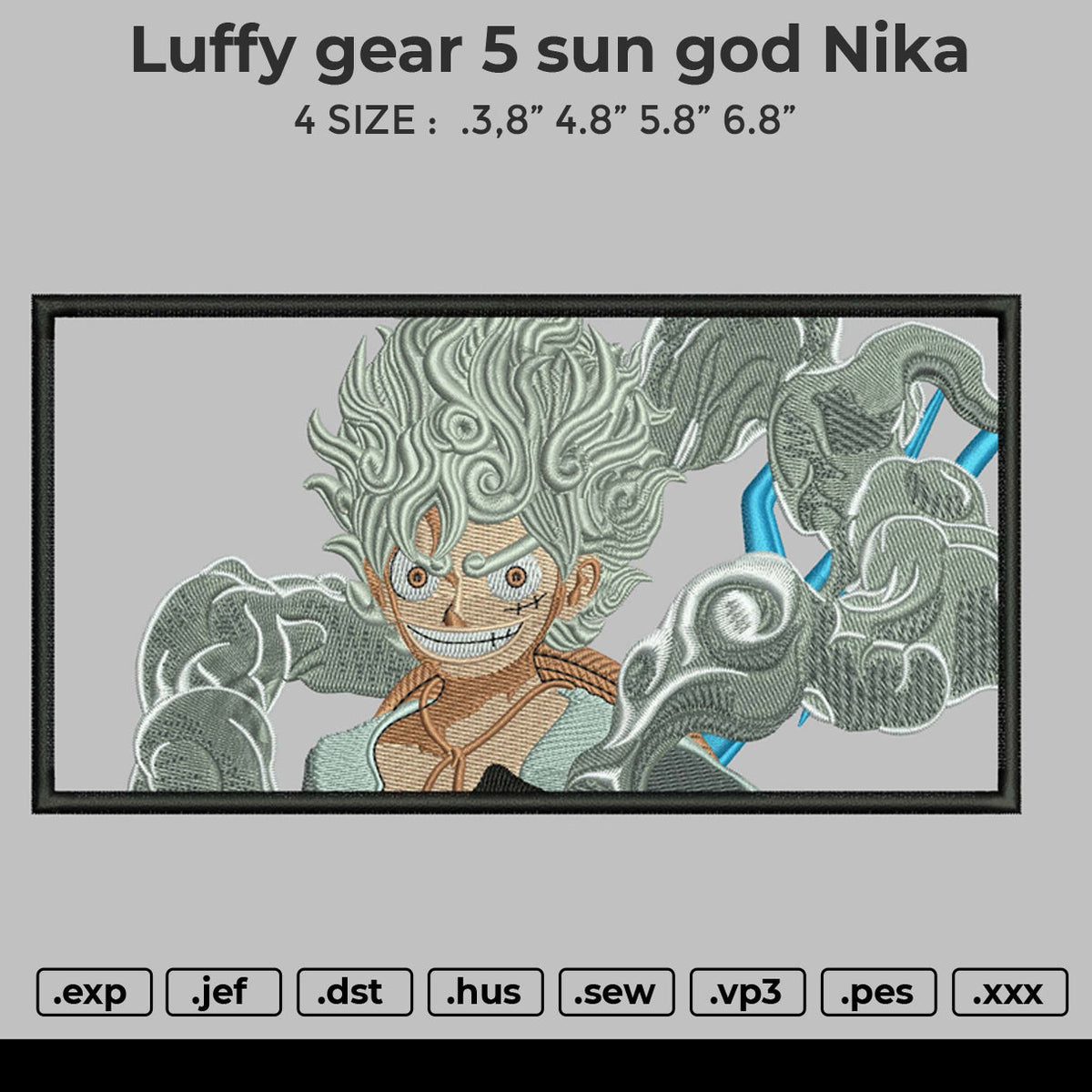 Luffy Gear 5 Sun God Nika