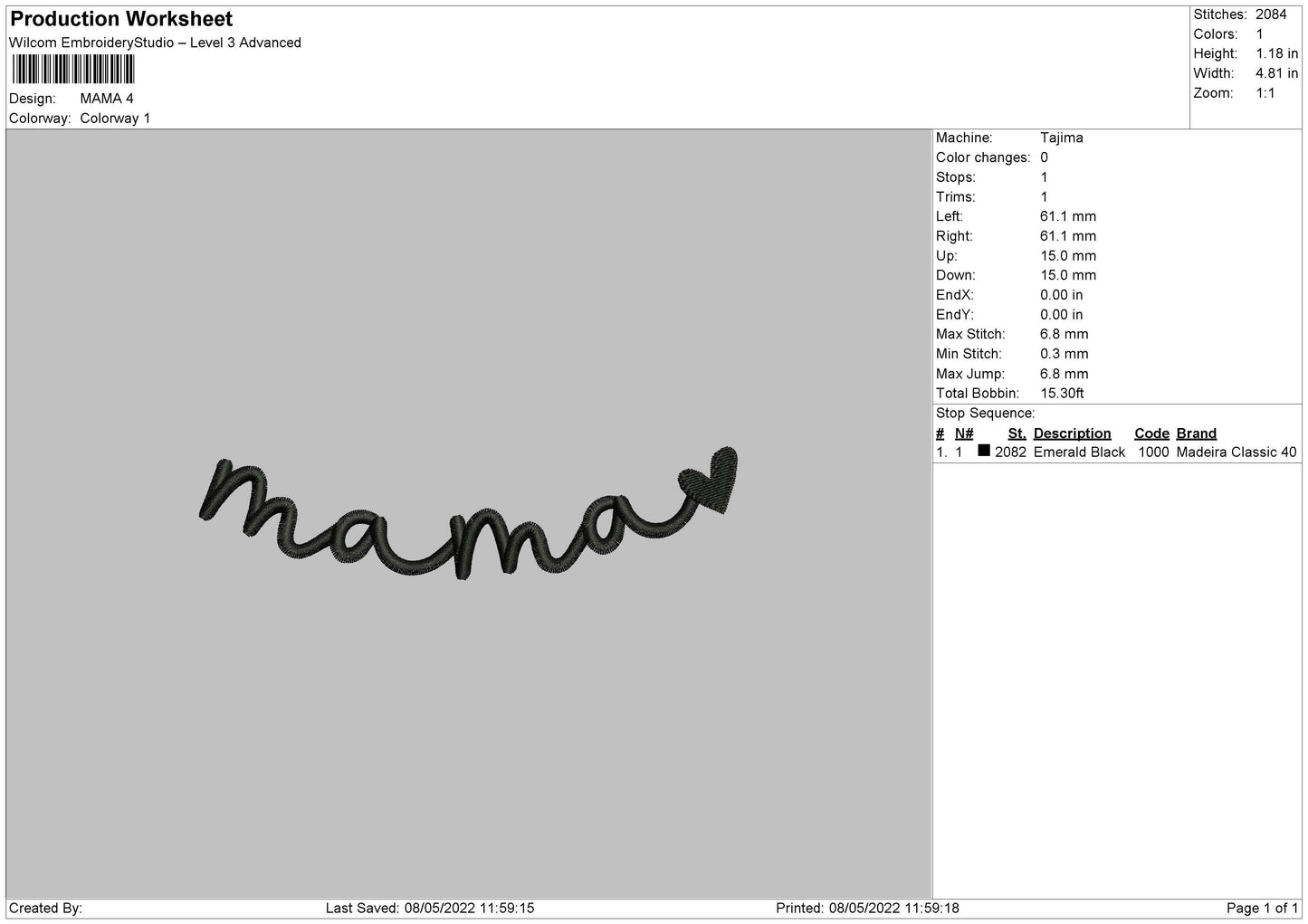 Mama Text V2