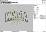 Mama App 1903 Embroidery File 6 sizes